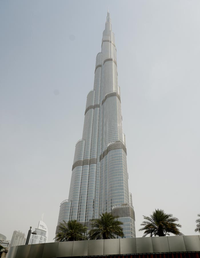 Vista del Burj Khalifa de día