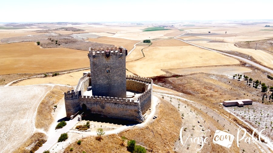 Castillo de los Téllez de Meneses que ver en Tiedra