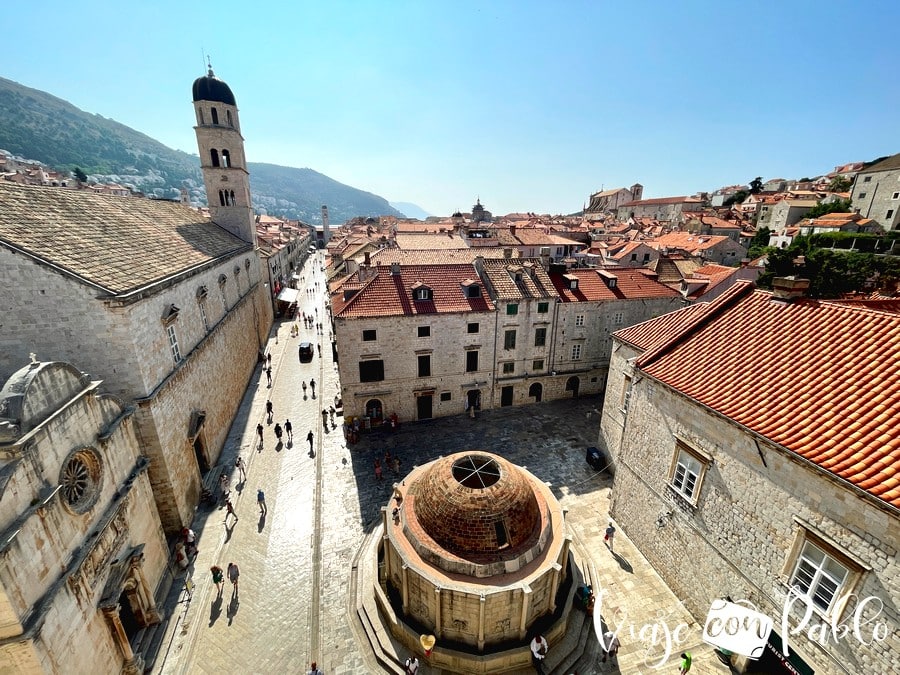 Stradun, calle principal que ver en Dubrovnik