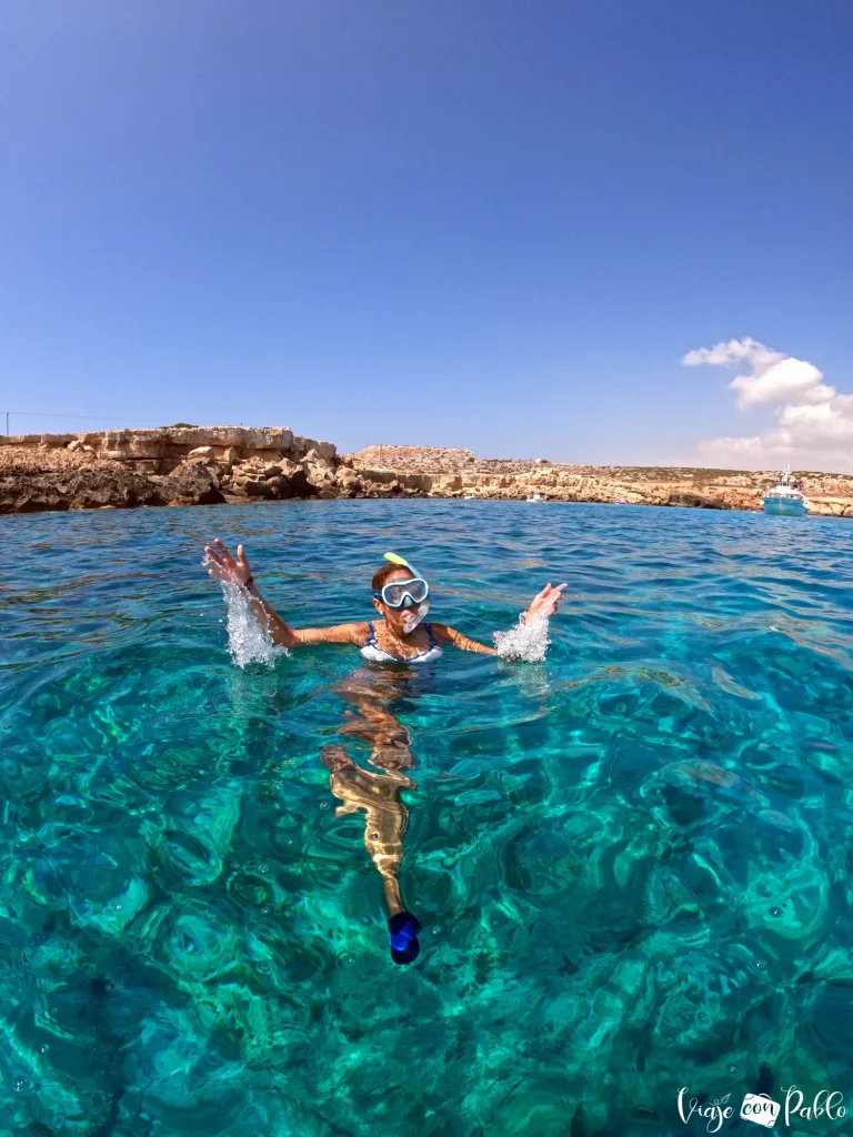 Blue Lagoon de la península de Akamas